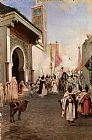 Benjamin Jean Joseph Constant Entrance of Mohammed II into Constantinople painting